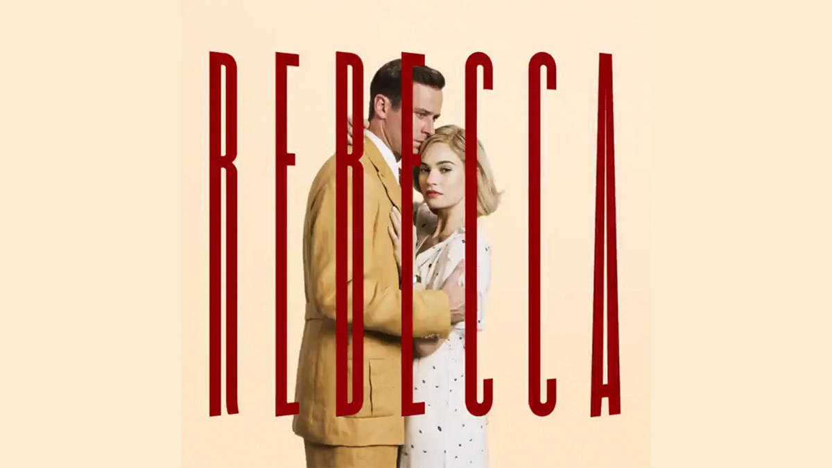 Película Rebecca, con Lily James y Armie Hammer